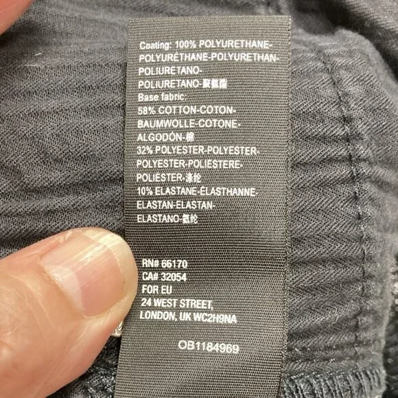 We the Free People Shiny Black Jeans, Size 27, Coated Faux Leather, Skinny - Picture 11 of 14